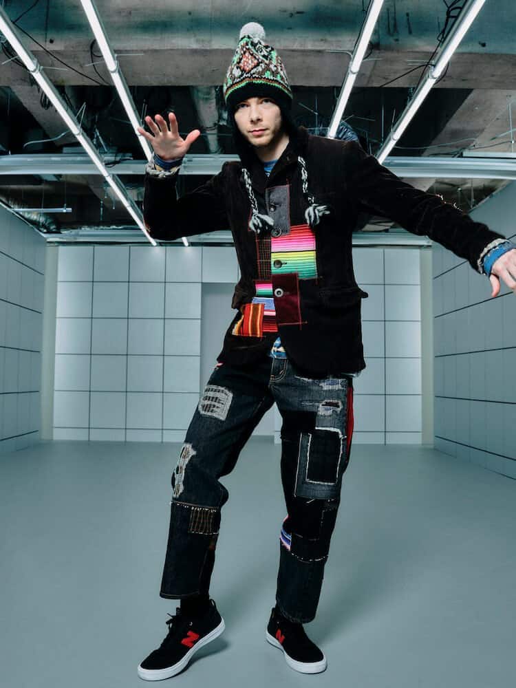 AD2004 JUNYA WATANABE MAN ポロシャツ M JUNYA WATANABE MAN/ジュンヤワタナベマン】綿エステルラッセル